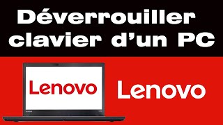 Comment débloquer le clavier dun ordinateur portable Lenovo [upl. by Sylera]