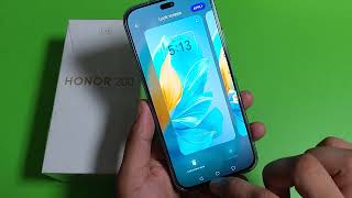 how to change home screen and style on Honor 200 lite  Honor 200 lite 5G always on display [upl. by Osric]