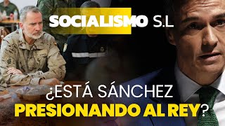 ¿Está Sánchez presionando al Rey para que no vaya a Valencia [upl. by Leamse332]