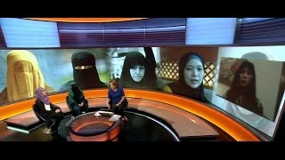 SURVEY HOW DO MUSLIMS THINK WOMEN SHOULD DRESS BBC NEWS [upl. by Ertnom]