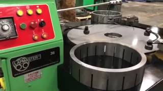 Lapmaster 36 open face lapping machine [upl. by Naga]