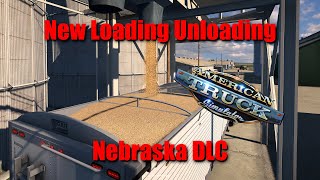 Nebraska DLCs Loading Unloading System  American Truck Simulator [upl. by Chariot]