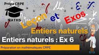 CRPE MathématiquesNombres et ensembles de nombres  Exercice 6 [upl. by Yecnay]