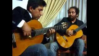 Guitarra peruana Vals quotLa Idolatríaquot de Oscar Molina Mario Orozco y Alejandro Velásquez Jr [upl. by Lancey274]