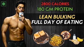 Best BULKING HIGH PROTEIN Diet for Students  My Full Day of Eating 180 GM Protein [upl. by Ramuk]