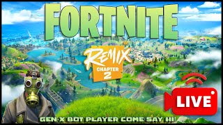 GenX Bot Player  FORTNITE  Nostalgia at its FinestChapter 2 Remix [upl. by Rebm]