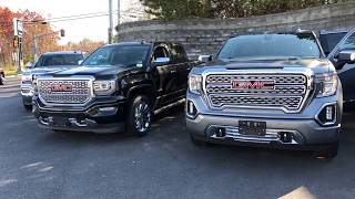 2019 Sierra Denali amp 2018 Sierra Denali  Quick Compare [upl. by Meridith]