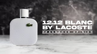 1212 BLANC BY LACOSTE  FRAGRANCE OPINION VIDEO [upl. by Acirtap561]