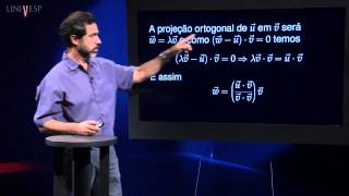 Geometria Analítica e Álgebra Linear  Aula 11  Ângulo entre dois Vetores [upl. by Demha479]