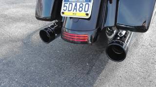 Rinehart Exhaust for 2017 Harley Touring  Review amp Sound [upl. by Lamberto330]