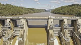 Warragamba Dam spilling  March 2021 [upl. by Adarbil]