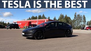 Tesla Model 3 LR Highland range test [upl. by Lain112]