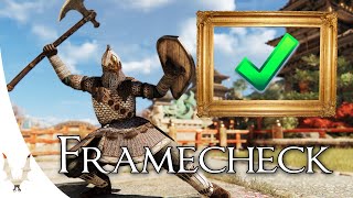 For Honor  EARLY ACCESS  Varangian Guard Framecheck  ANTI BIG HITBOX HERO [upl. by Nylrak]