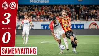 Speeldag 11  KV Mechelen  KV Kortrijk 30 [upl. by Shivers856]