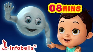 Chandamama Odi Baa  Kannada Rhymes for Children  Infobells kannadarhymes kannadacartoons [upl. by Lesig969]