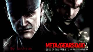 Metal Gear Solid 4 OST  Love Theme  Lyrics [upl. by Enyehc]