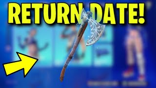 LEVIATHAN AXE RETURN DATE in FORTNITE ITEM SHOP Leviathan Axe Pickaxe Returning [upl. by Notgnihsaw]