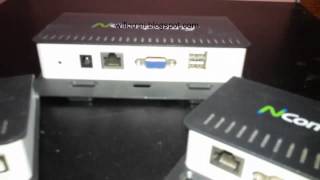 Ncomputing M series M 300 3 in 1 Thin Client Kit for virtual desktops [upl. by Ossie]