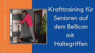 Krafttraining für Senioren auf dem Bellicon Minitrampolin mit Haltegriffen [upl. by Eivol527]