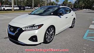 USED 2023 NISSAN MAXIMA Platinum at Grainger Nissan  Savannah USED NNP3045 [upl. by Ellerrehs428]