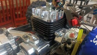 TAYLOR RC 35CC ENGINE UNBOXING AND CLUTCH INSTALL 👍👍👍 [upl. by Shipp]