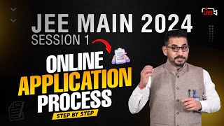 JEE Main 2024  Step by Step Process of Application form  Document Required  🔴 Live QA  ALLEN [upl. by Albertina]