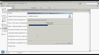 Pentaho Tutorial Training 1  Installation Steps [upl. by Tekcirc]