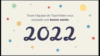 MEILLEURS VOEUX POUR 2022 🎉  Carte de VOEUX en MOTION DESIGN [upl. by Kynthia]