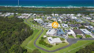 Open2view AU  ID 913502  28 Toshack Place Pottsville Beach [upl. by Sidwel]