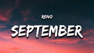 Reno  September Sparky Deathcap Lyrics [upl. by Lissi812]