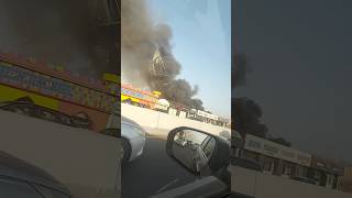 Fire at Sarawat jeddah International market 🔥 2992024 shorts [upl. by Nnayd]