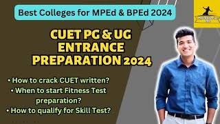 CUET Physical Education Exam 2024  MPEd amp BPEd Entrance Exams  LNIPE BHU DU HNBGU [upl. by Kantor]