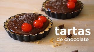 Tartas de chocolate receta sin horno [upl. by Avlis]