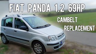 Fiat Panda 169 12 VVT  Cambelt Replacement [upl. by Os]