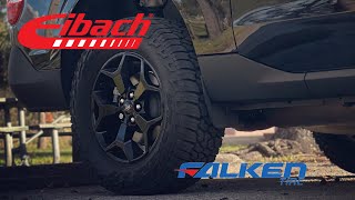 Eibach Springs w Falken Wildpeak AT3W 25565r17 on a 2022 Ford Maverick Lariat [upl. by Homovec]