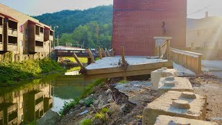 Whitesburg Kentucky Aftermath of Historic East Kentucky Floods in Letcher County [upl. by Tamsky974]