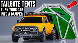 Best Tailgate Tents Simplest and Most Affordable Way to Turn Your Car into a Camper [upl. by Maharg505]