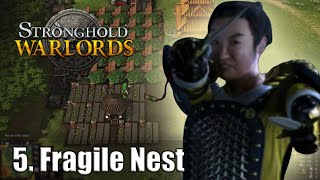 Relaxing Gameplay of Stronghold Warlords Tyrant Trail 5  Fragile Nest [upl. by Land]