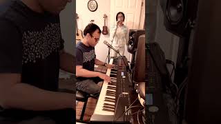 Your Song  A cover by Sahana and Sandy yoursong eltonjohn sheermelody [upl. by Sands]