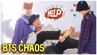 BTS Being Chaotically Evil To Each Other For 10 Minutes Straight [upl. by Arakawa]