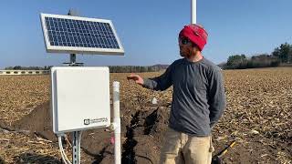 Part 2 Discovery Farms Nitrogen Leaching Project How the lysimeter equipment works [upl. by Oakie]