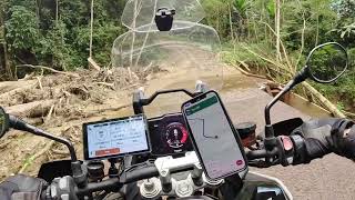 Riding the 3037 in Doi Pha Hom Pok National Park [upl. by Lamberto]