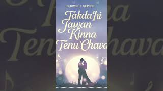 Takda Hi Jawan Kinna Tenu Chava slowed  reverb relaxingmusic song lofiplaylist chillsongs [upl. by Naimerej]