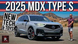 The 2025 Acura MDX Type S Is A Family SUV With An Advanced Blend Of Luxury amp Speed [upl. by Nnylorac]