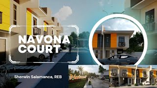 Navona Court  The New Townhouse Project in Lumbia Cagayan de Oro City [upl. by Ahsenwahs]