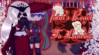 Fatuus React To Lumine   Lumine fatui Harem   React [upl. by Luann]