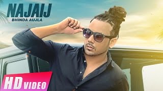 Najaij  Bhinda Aujla  Latest Punjabi Songs  HD Video  New Punjabi Song [upl. by Eelnyl200]