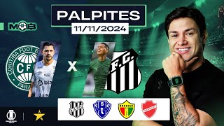 PALPITES DE FUTEBOL PARA O DIA 11 11 2024  BILHETE PRONTO SEGUNDOU NO MUNDO BET [upl. by Alesram]