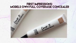 First Impression Models Own Cover It Concealer [upl. by Werd]