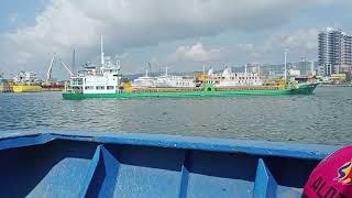 undocking maneuver JOHANNAH 3 pier4 cebu [upl. by Conn461]